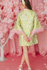BC Caftan - Chartreuse and Blush with FeathersHeartland Retail ItemsBrianna CannonThe Printed Peach Savannah