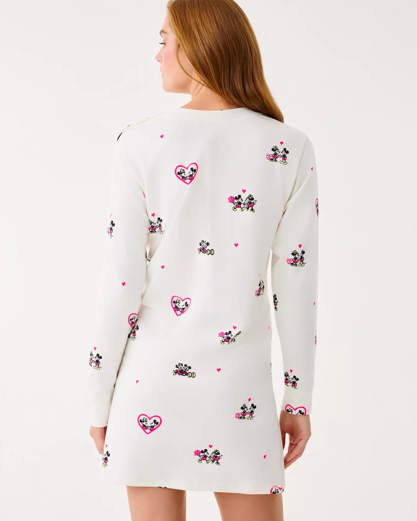 Ballad Long Sleeve Dress The Printed Peach Savannah Ballad Long Sleeve Dress The Printed Peach Savannah