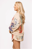 Beige Multi Shell ShortHeartland Retail ItemsQueen of SparklesThe Printed Peach Savannah