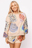 Beige Multi Shell ShortHeartland Retail ItemsQueen of SparklesThe Printed Peach Savannah