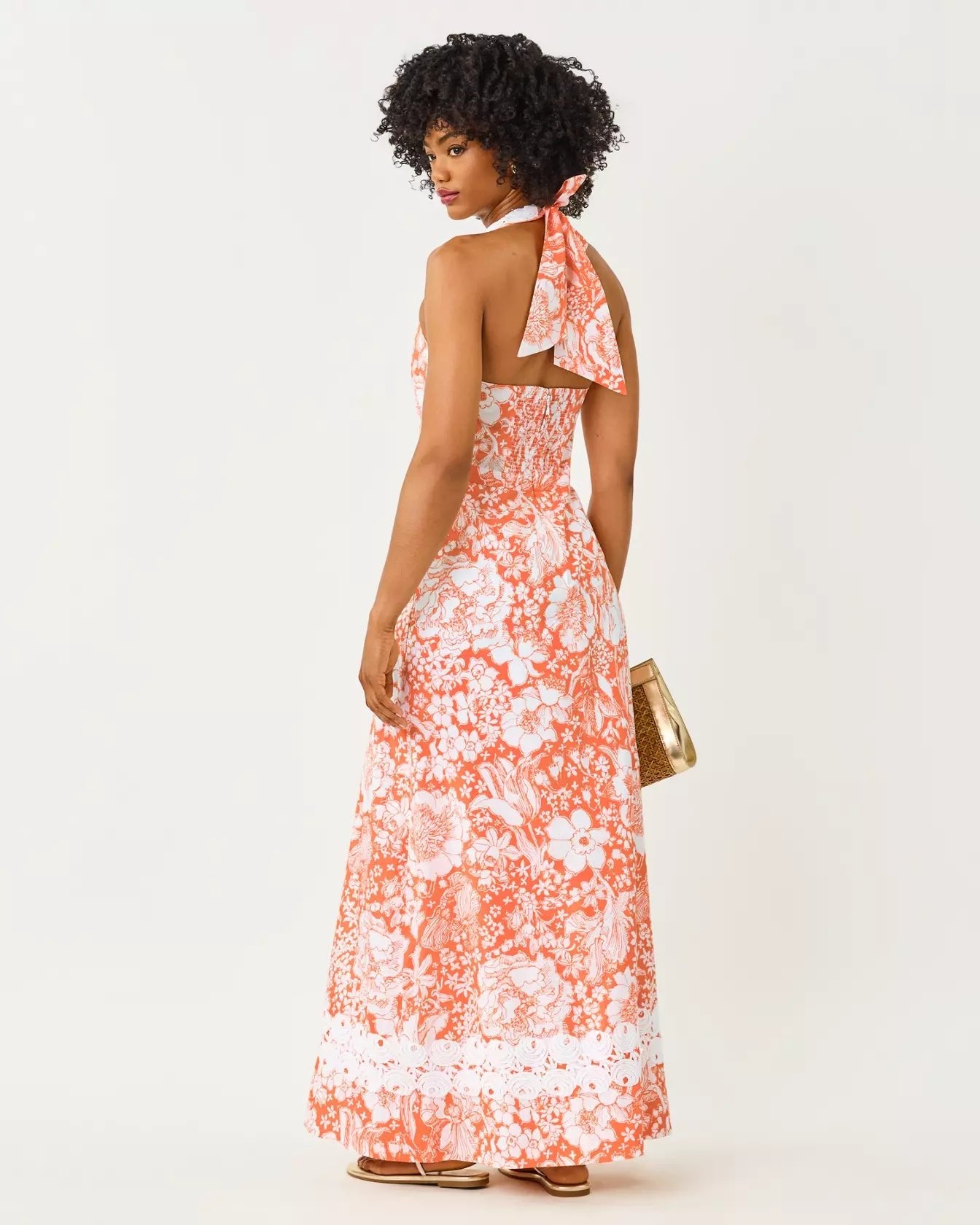 Belinda Maxi DressWomen - Dresses - Fit & FlareLILLY PULITZERThe Printed Peach Savannah