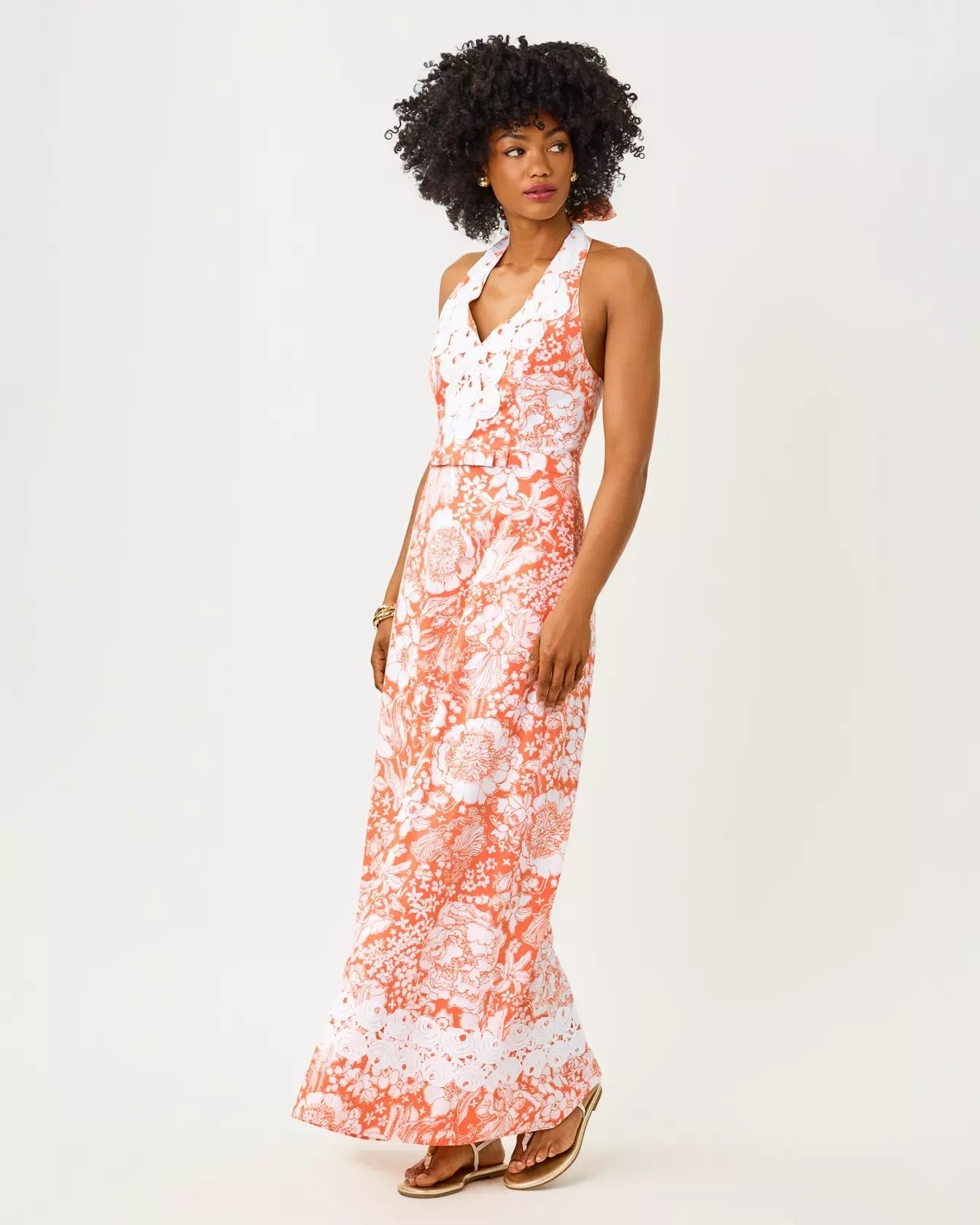 Belinda Maxi DressWomen - Dresses - Fit & FlareLILLY PULITZERThe Printed Peach Savannah