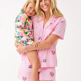 Mari Pajama Button-Up Shirt
