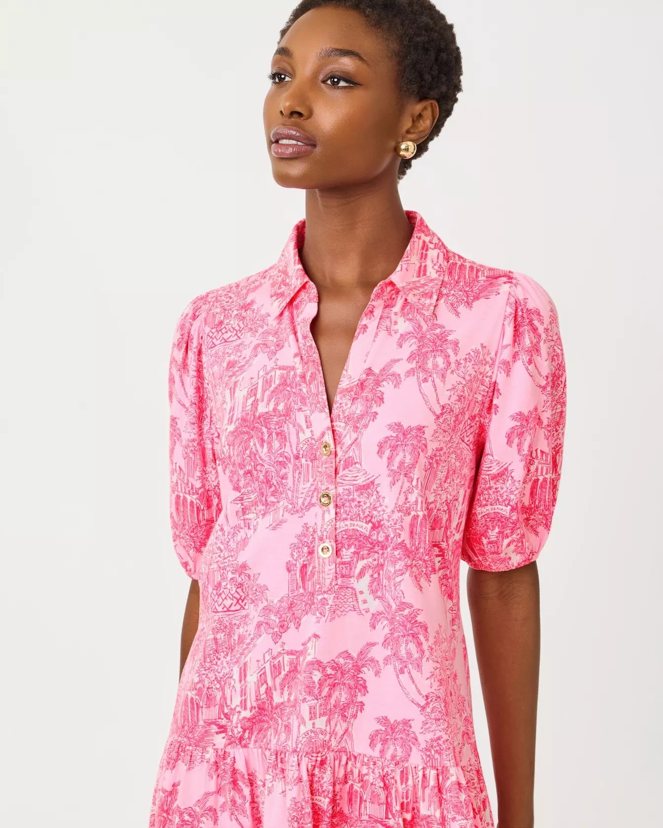 Bingley DressLILLY PULITZERThe Printed Peach Savannah