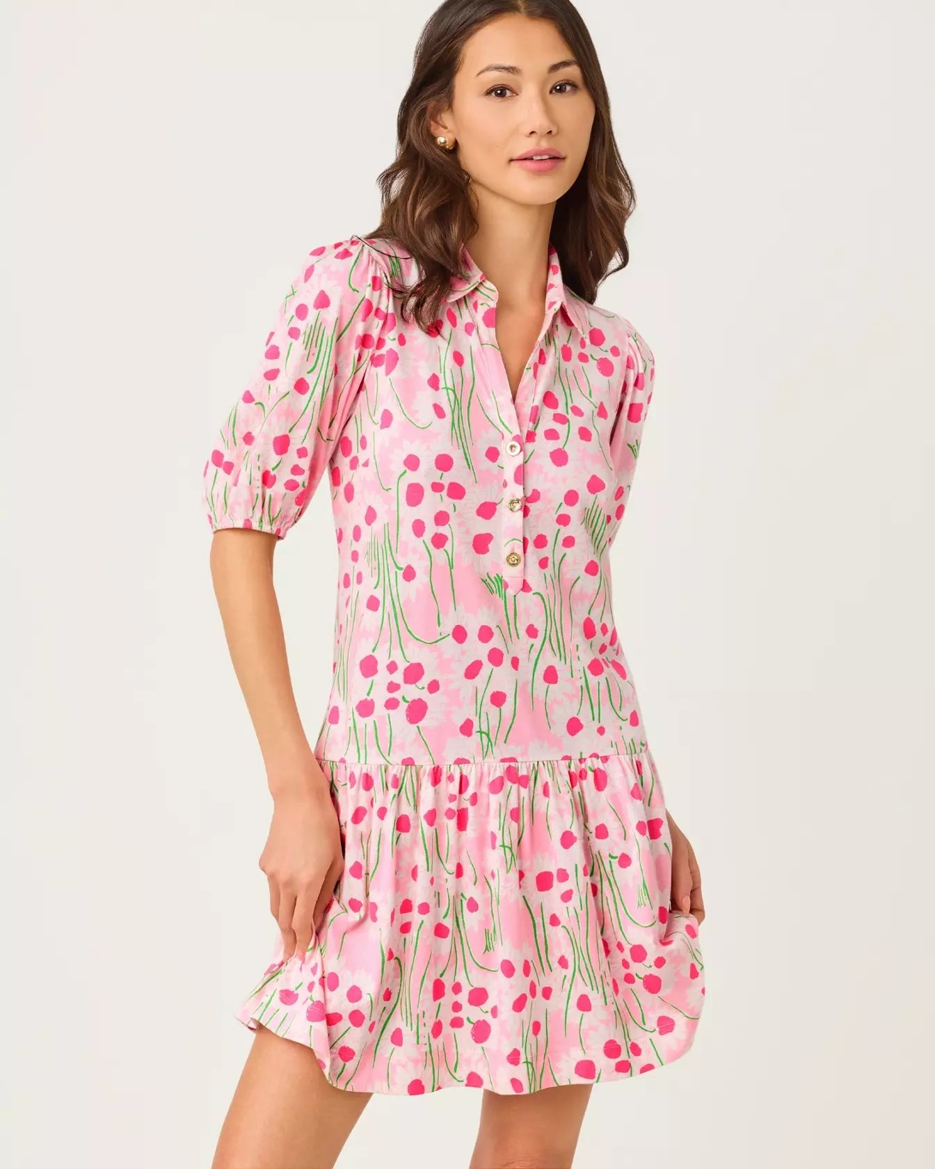 Bingley DressLILLY PULITZERThe Printed Peach Savannah