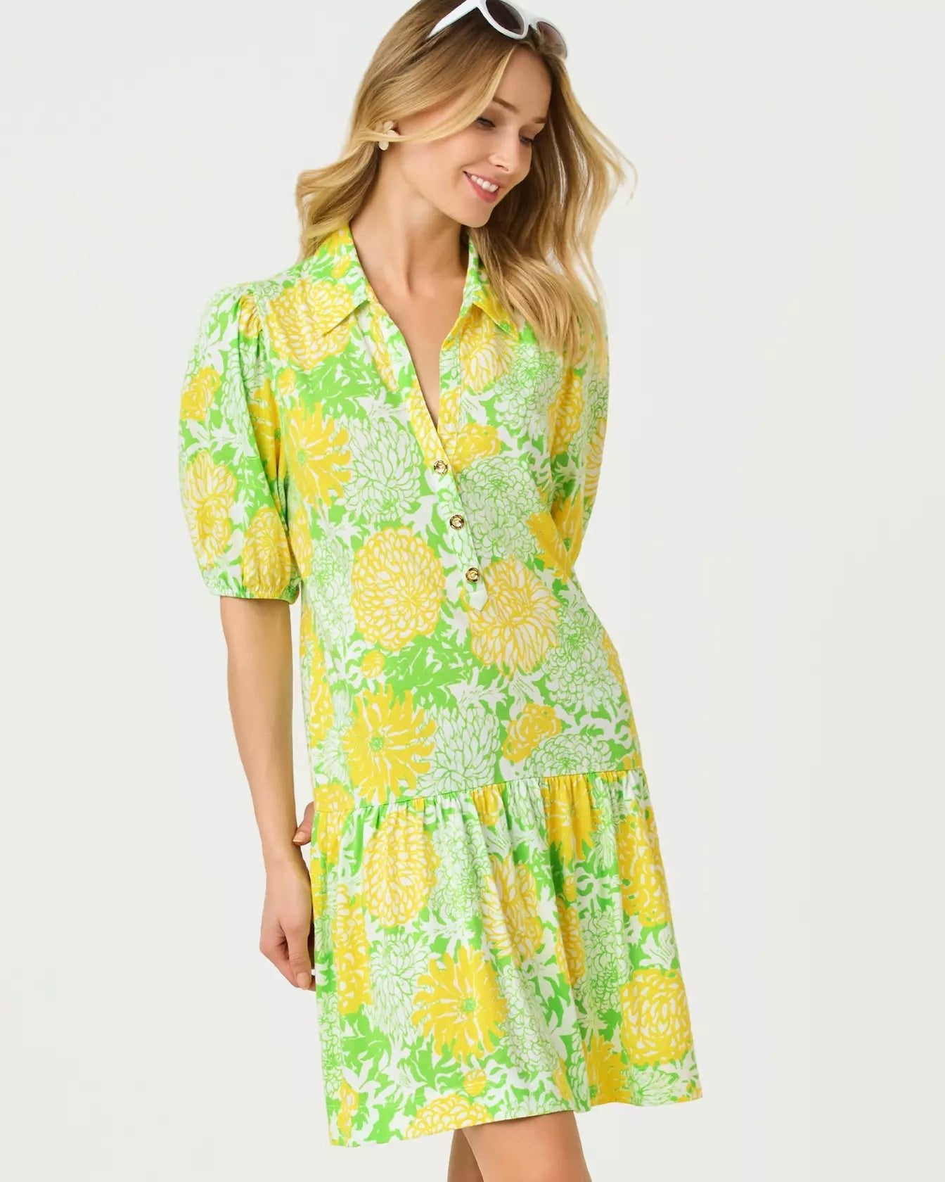 Bingley DressDresses A - Line/Easy DressesLILLY PULITZERThe Printed Peach Savannah