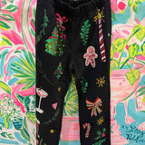 Black Christmas Icon Sweat PantQueen of SparklesThe Printed Peach Savannah