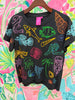 Black Multi Sea Icon Outline TeeHeartland Retail ItemsQueen of SparklesThe Printed Peach Savannah