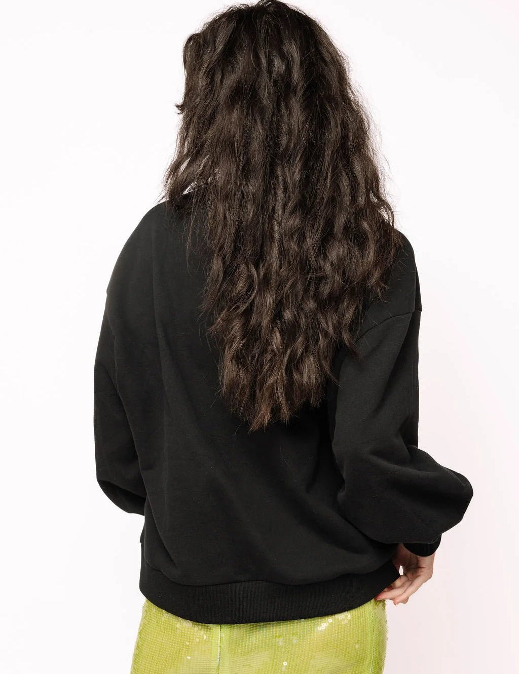 Black Rainbow QOS Logo SweatshirtWomen - Tops - Sweatshirts & PopoversQueen of SparklesThe Printed Peach Savannah