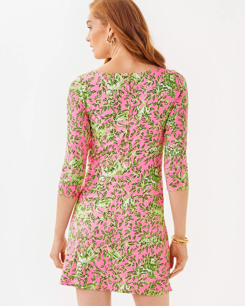 Blaise 3/4 Sleeve RomperWomens - RompersLILLY PULITZERThe Printed Peach Savannah