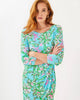 Blaise 3/4 Sleeve RomperWomens - RompersLILLY PULITZERThe Printed Peach Savannah