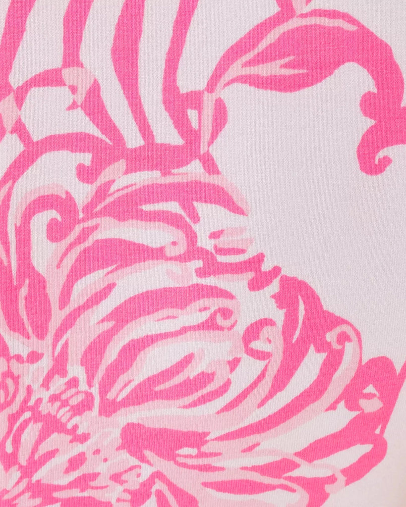 Blaise Short Sleeve RomperWomens - RompersLILLY PULITZERThe Printed Peach Savannah