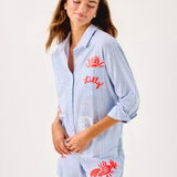 Bondi Button Down ShirtHeartland Retail ItemsLILLY PULITZERThe Printed Peach Savannah