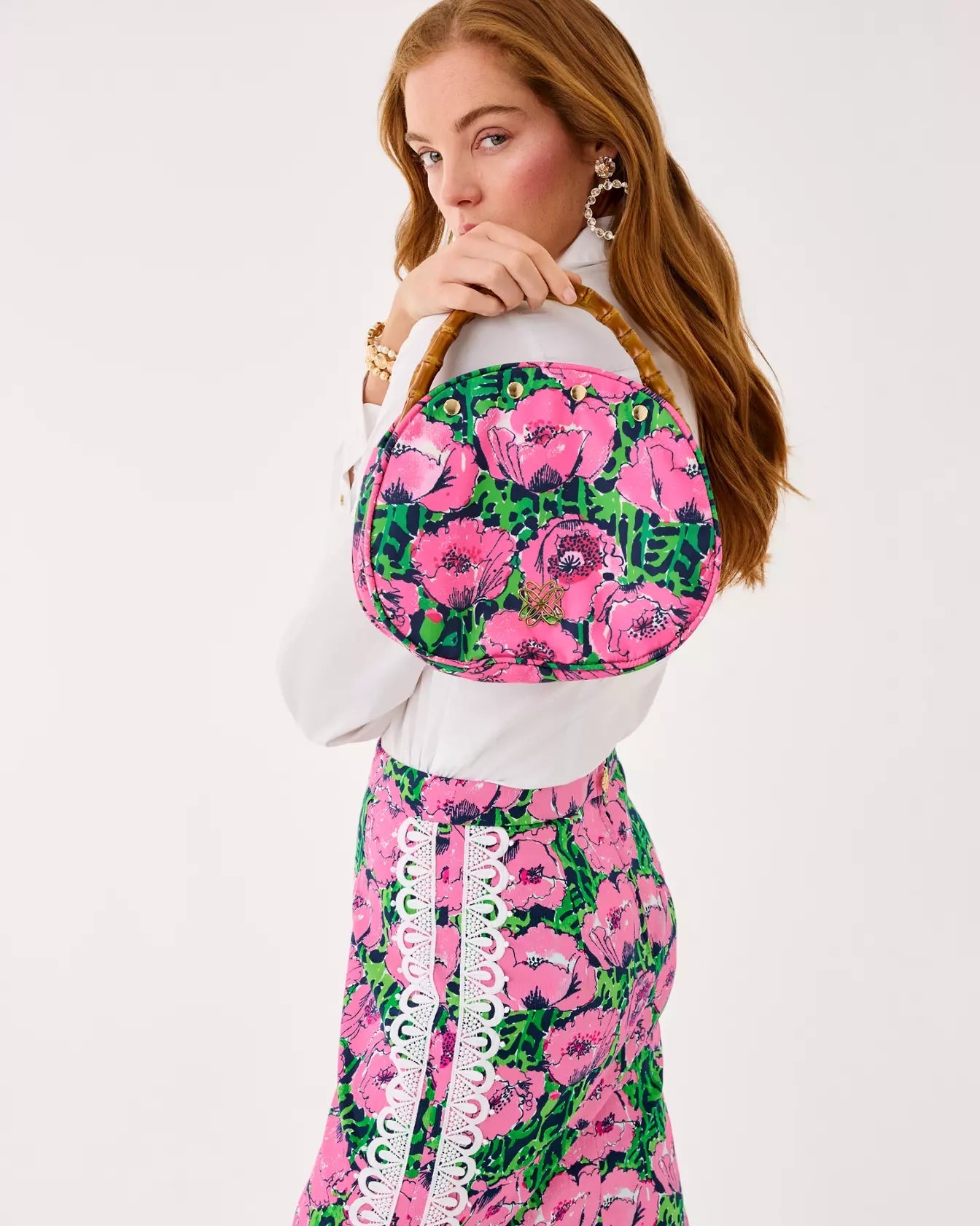 Breakers Bamboo Bermuda Bag CoverAccessories - BagsLILLY PULITZERThe Printed Peach Savannah