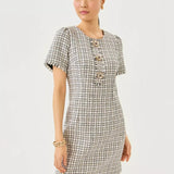 Brenda Boucle DressWomen - Dresses - Straight DressesLILLY PULITZERThe Printed Peach Savannah