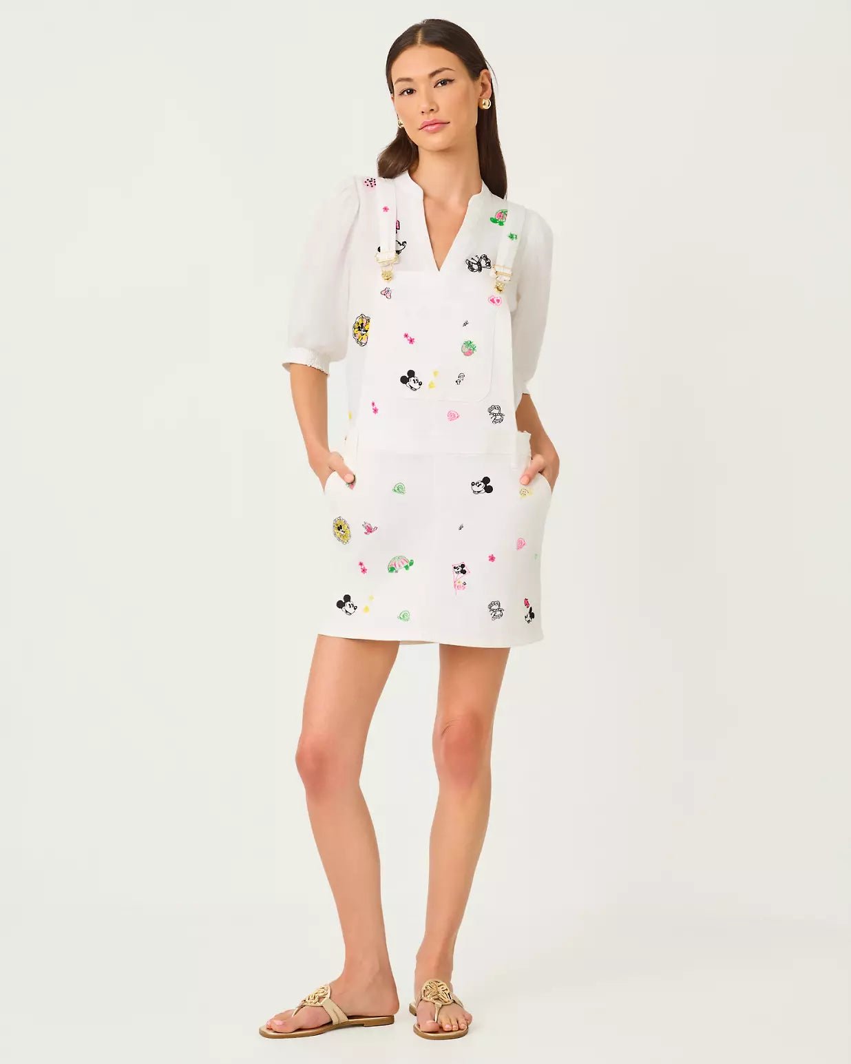 Brewynn Denim SkirtallWomen - Dresses - Easy & EverydayLILLY PULITZERThe Printed Peach Savannah