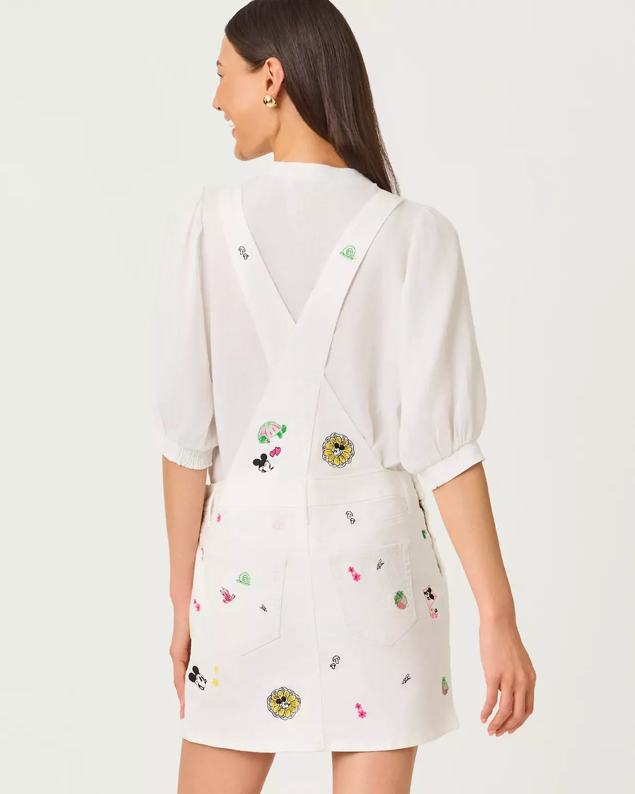 Brewynn Denim SkirtallWomen - Dresses - Easy & EverydayLILLY PULITZERThe Printed Peach Savannah