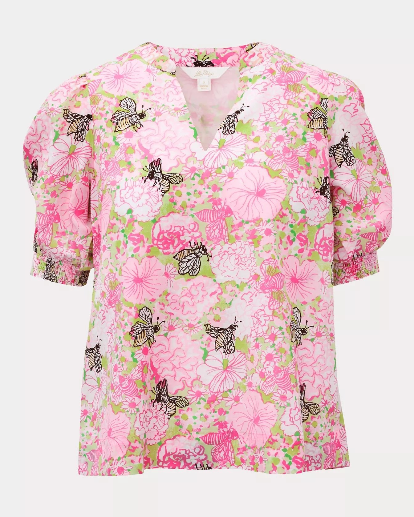 Brinelle TopWomen - BlousesLILLY PULITZERThe Printed Peach Savannah