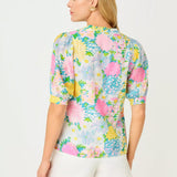 Brinelle TopWomen - BlousesLILLY PULITZERThe Printed Peach Savannah