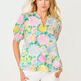 Brinelle TopWomen - BlousesLILLY PULITZERThe Printed Peach Savannah