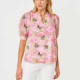Brinelle TopWomen - BlousesLILLY PULITZERThe Printed Peach Savannah