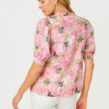 Brinelle TopWomen - BlousesLILLY PULITZERThe Printed Peach Savannah