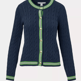 Brockton Crew Neck CardiganLILLY PULITZERThe Printed Peach Savannah