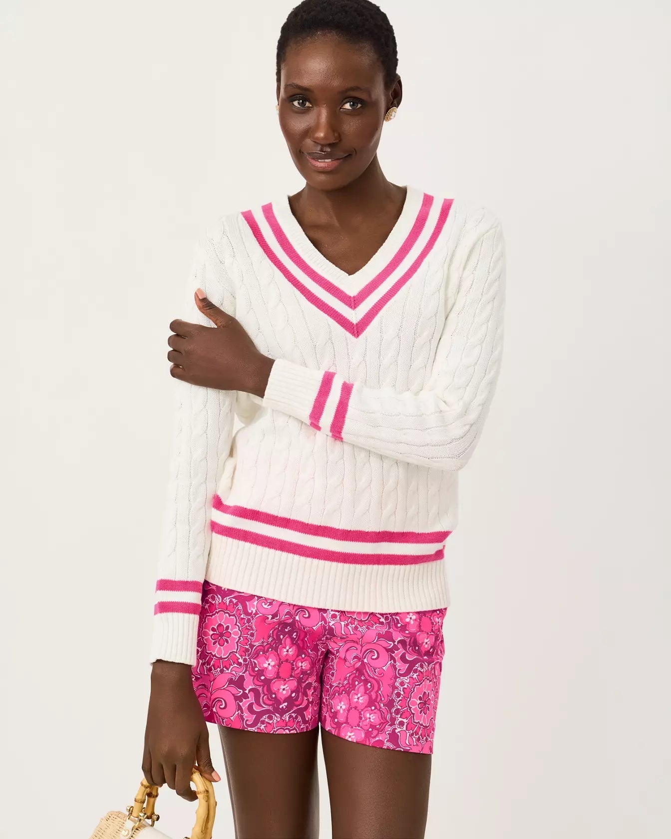 Brockton SweaterLILLY PULITZERThe Printed Peach Savannah