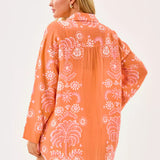 Kwitney Long Sleeve Cotton Cover-Up