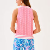 Suzette Polo Sweater Tank