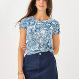 Colette Stretch Denim Skirt
