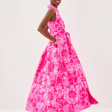 Marria Jacquard Maxi Dress