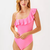 Caelum Ruffle One PieceHeartland Retail ItemsLILLY PULITZERThe Printed Peach Savannah