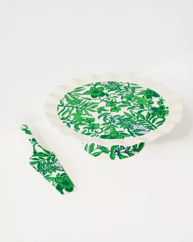 Cake Stand SetHeartland Retail ItemsLILLY PULITZERThe Printed Peach Savannah