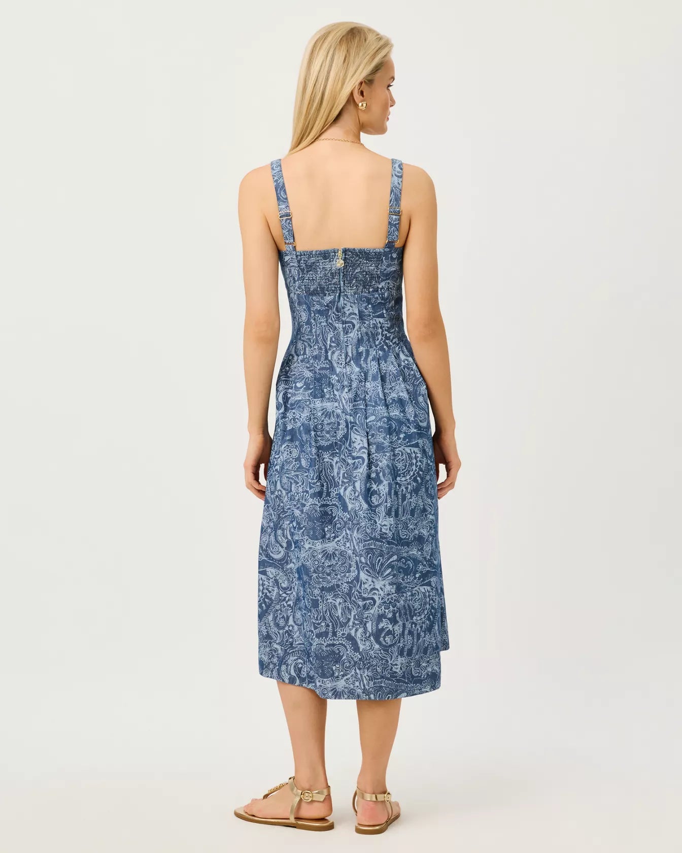 Calloway Midi DressLILLY PULITZERThe Printed Peach Savannah