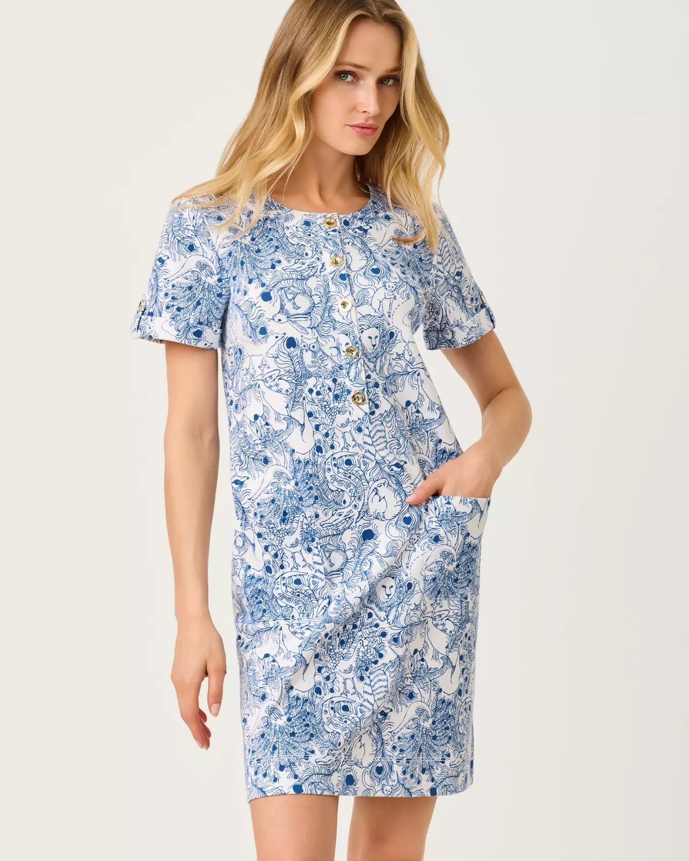 Cameron DressLILLY PULITZERThe Printed Peach Savannah