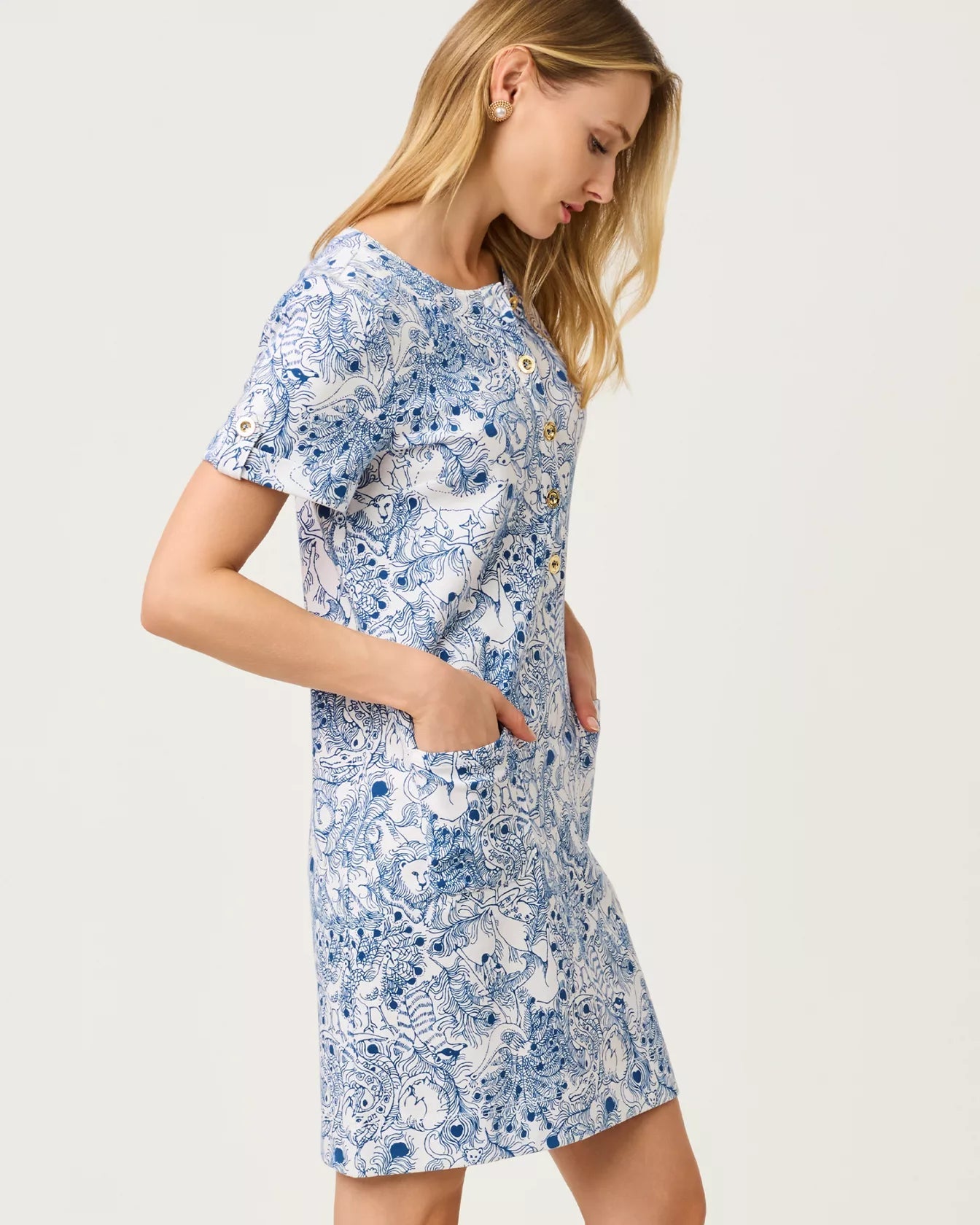 Cameron DressLILLY PULITZERThe Printed Peach Savannah