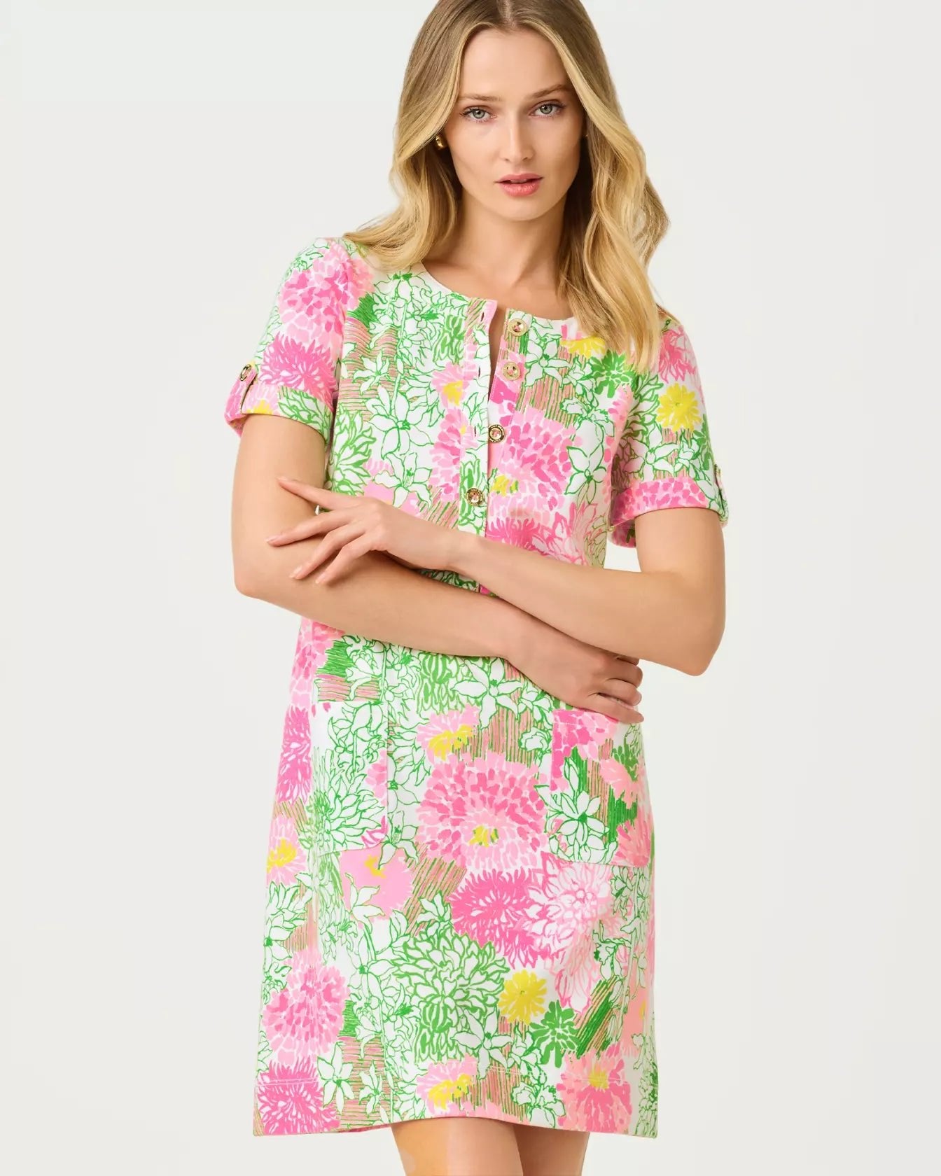 Cameron DressWomen - DressesLILLY PULITZERThe Printed Peach Savannah