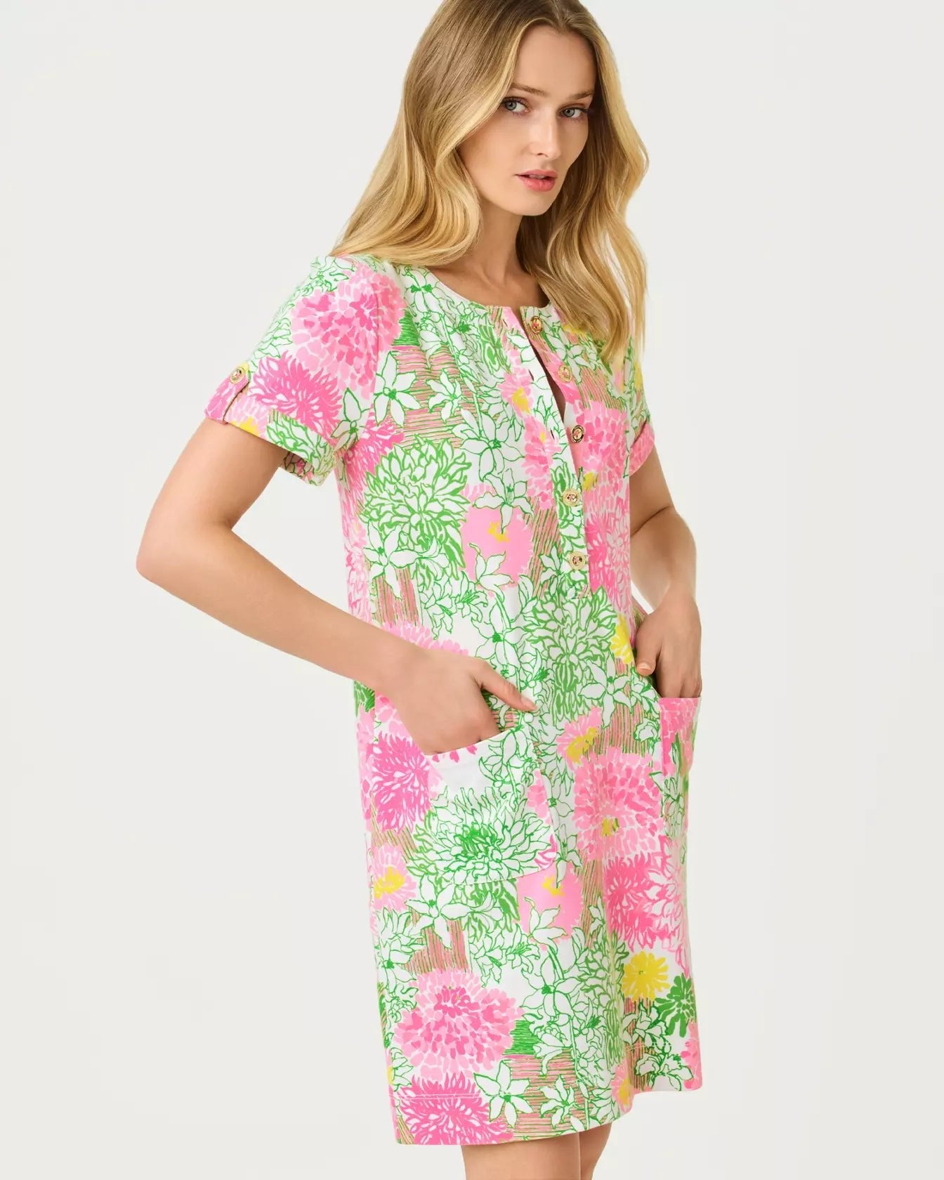 Cameron DressWomen - DressesLILLY PULITZERThe Printed Peach Savannah