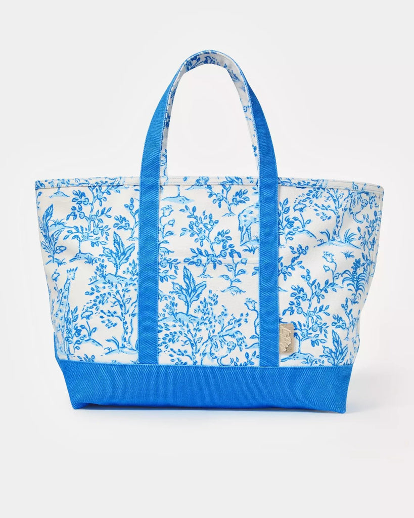 Canvas Beach ToteHeartland Retail ItemsLILLY PULITZERThe Printed Peach Savannah