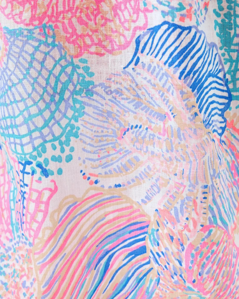 Caprina Linen TopHeartland Retail ItemsLILLY PULITZERThe Printed Peach Savannah