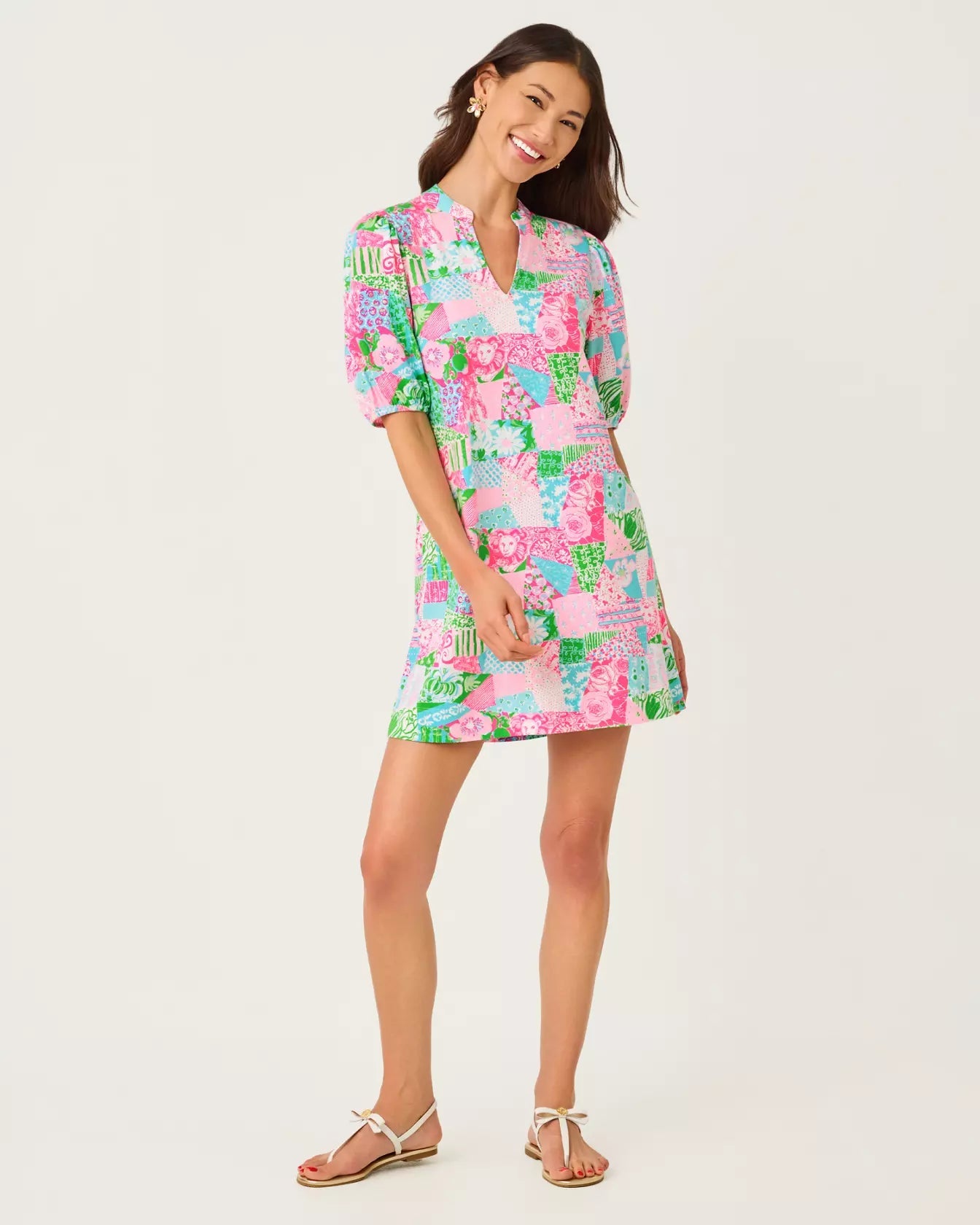 Carey DressWomen - Dresses - A - Line/Easy DressesLILLY PULITZERThe Printed Peach Savannah