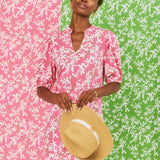 Carey DressWomens - DressesLILLY PULITZERThe Printed Peach Savannah