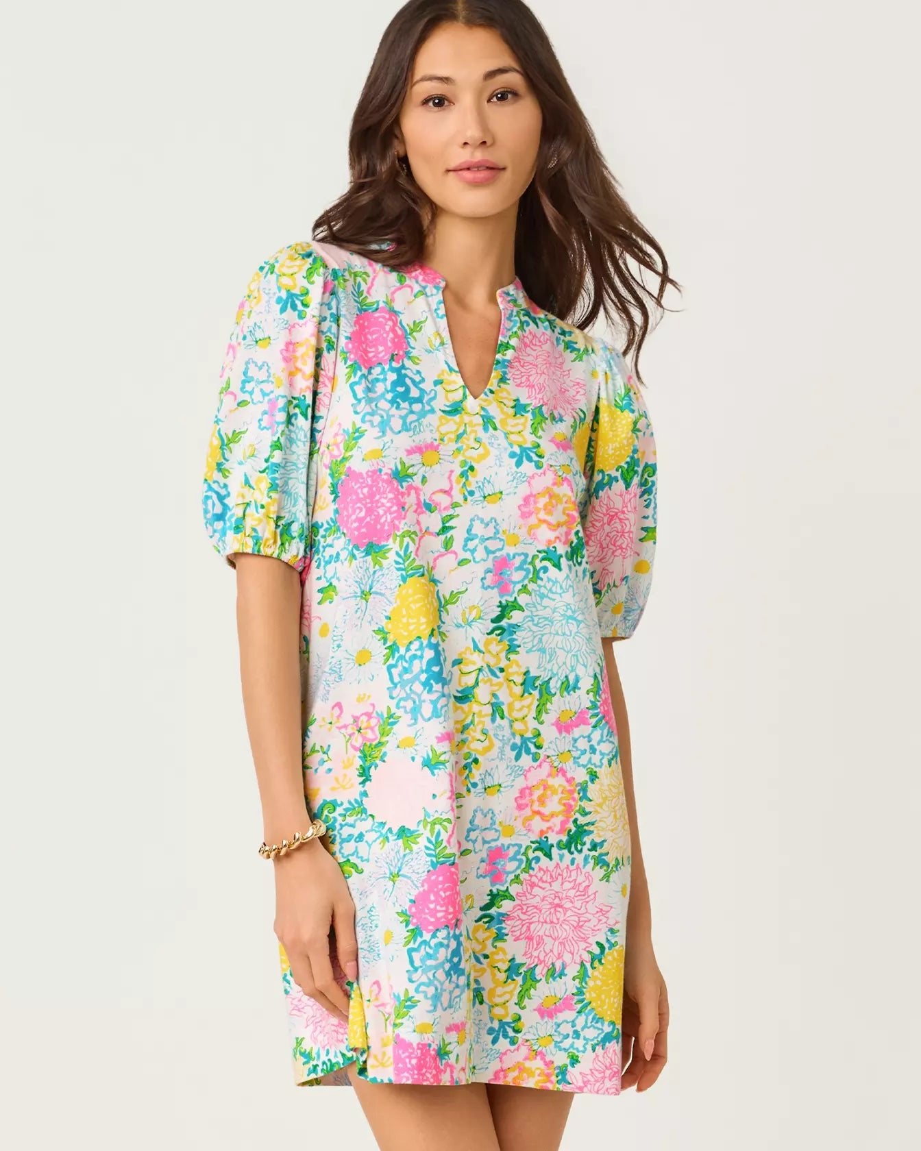 Carey DressDresses - A - Line - Easy DressesLILLY PULITZERThe Printed Peach Savannah