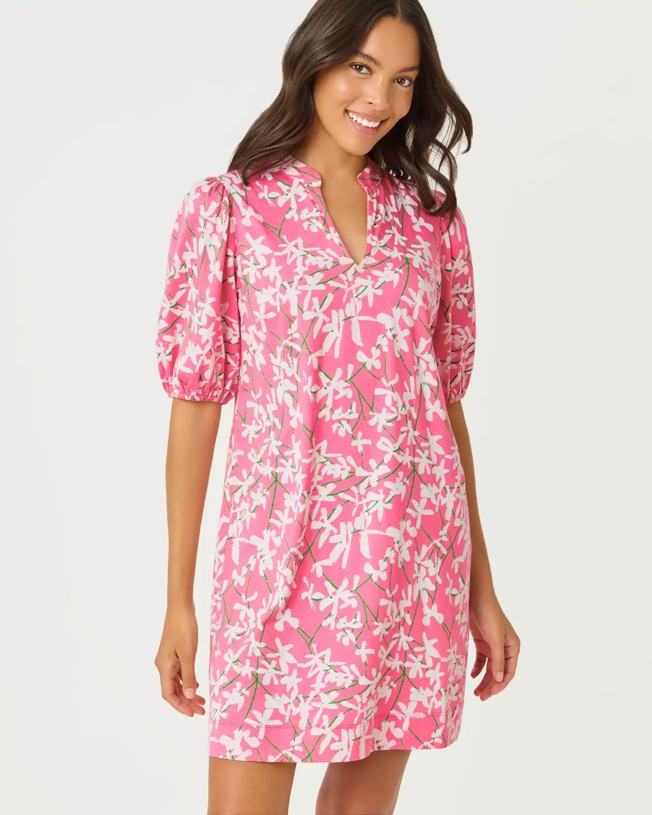 Carey DressWomens - DressesLILLY PULITZERThe Printed Peach Savannah
