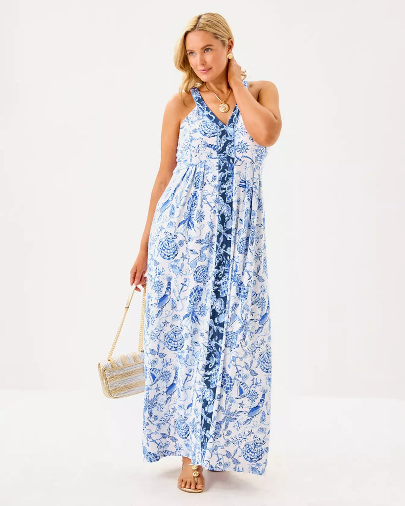 Carmilla Maxi DressHeartland Retail ItemsLILLY PULITZERThe Printed Peach Savannah