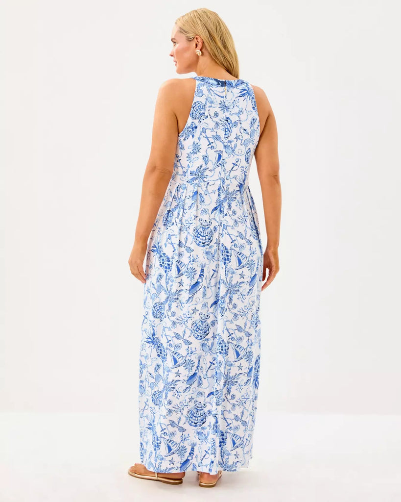 Carmilla Maxi DressHeartland Retail ItemsLILLY PULITZERThe Printed Peach Savannah