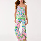 Caroline Sleeveless TopWomen - Tops - BlousesLILLY PULITZERThe Printed Peach Savannah