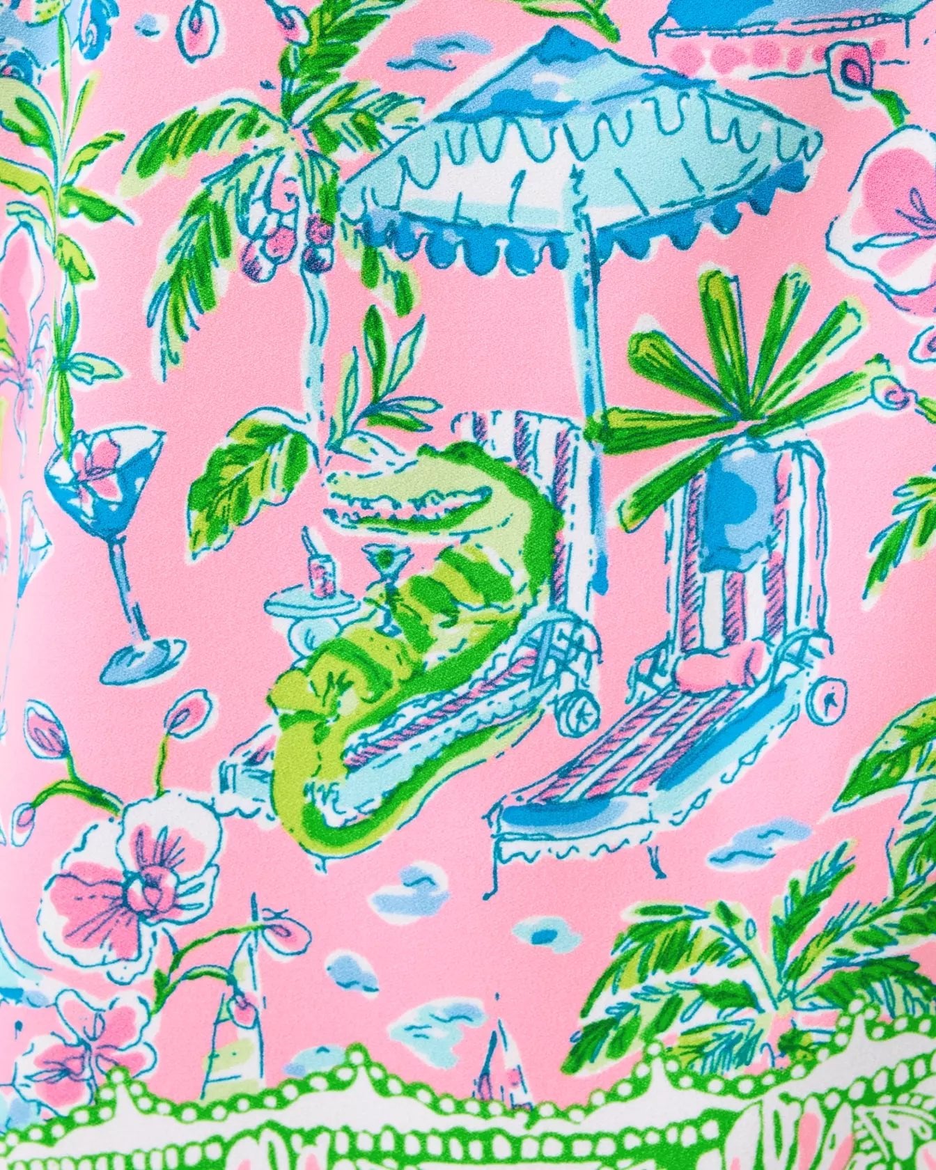 Caroline Sleeveless TopWomen - Tops - BlousesLILLY PULITZERThe Printed Peach Savannah