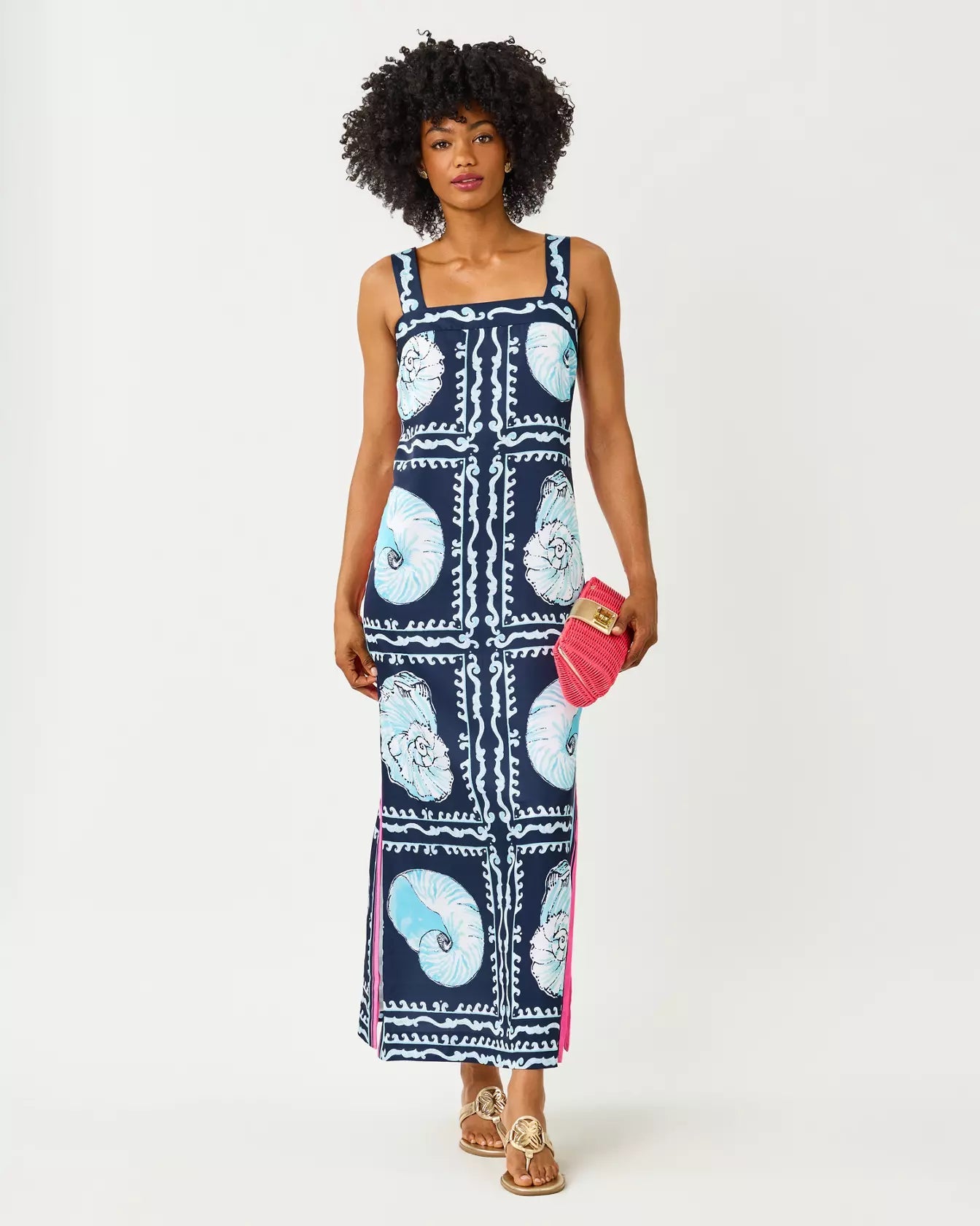 Casandra Maxi DressWomen - Dresses - Straight DressesLILLY PULITZERThe Printed Peach Savannah